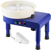 Load image into Gallery viewer, 450W 35cm Pottery Wheel Machine Ceramic Clay Art Craft Tool with 9.8 Inch LCD Touch Screen Foot Pedal Detachable ABS Basin Electric DIY Clay Sculpting Spinner for Adults Beginners Ceramic Forming