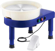 Load image into Gallery viewer, 450W 35cm Pottery Wheel Machine Ceramic Clay Art Craft Tool with 9.8 Inch LCD Touch Screen Foot Pedal Detachable ABS Basin Electric DIY Clay Sculpting Spinner for Adults Beginners Ceramic Forming