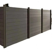Load image into Gallery viewer, Modern Rustproof Aluminum Fence Slat Fence Panel Powder Coated Privacy Fence For Outdoor Yard Easy Installation Durable Design