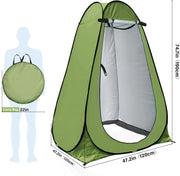 Load image into Gallery viewer, Blue Pop Up Privacy Shower Tent