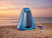Load image into Gallery viewer, Blue Pop Up Privacy Shower Tent