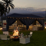 Load image into Gallery viewer, Nordivale 10x20FT Pop Up Gazebo Tent with 6 Sidewalls Waterproof Folding Canopy for Wedding Outdoor Party Commercial Market