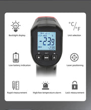 Bild in Galerie-Viewer laden, UNI-T Infrared Thermometer UT306S UT306C Non-contact Industrial Laser Digital Temperature Meter Temperature Gun Tester -50-500