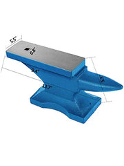 Load image into Gallery viewer, SucceBuy 10-45KG Anvil Blacksmith Forged Metal Work Jewelry Metalsmiths Metal Riveting Flattening Forging Forming Bench Tools - AMOCART