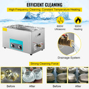 Load image into Gallery viewer, SucceBuy 3L 6L 10L 15L 22L 30L Electric Ultrasonic Cleaner Portable Washing Machine Lave-Dishes Ultrasound Home Office Appliance