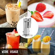 Load image into Gallery viewer, SucceBuy Milk Shake Machine 800ML Commercial Auto Double Cups Milkshaker Stainless Steel Shaking Maker Bubble Boba Drink Mixer - AMOCART