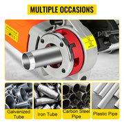 Load image into Gallery viewer, SucceBuy 2300W Electric Pipe Threader Handheld Household Galvanized Iron Pipe Sleeve Machine Industrial Threading Tool w/ 6 Dies