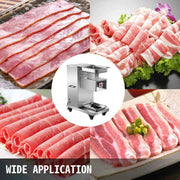 Load image into Gallery viewer, Amocart 500Kg/H Electric Meat Slicer 750W Commercial Meat Cutter 3mm Stainless Steel Blades Food Cutting Slicing Machine