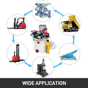 Load image into Gallery viewer, SucceBuy 12V DC Double Acting Solenoid Hydraulic Power Pack Car Jack With 4.5L Tank Dump Trailer Electric Lifting Tools - AMOCART