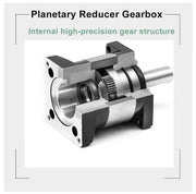 Bild in Galerie-Viewer laden, YunDuan Planetary Reducer Nema23 Stepper Motor Reducer Step-down Gearbox Ratio 4:1-100:1 14mm Shaft Less Than 20 arcmin