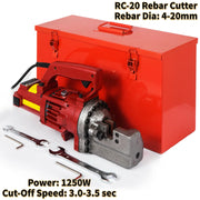 Load image into Gallery viewer, Amocart RC-16/20/22/25 Portable Electric Hydraulic Rebar Cutter 4mm-25mm 900W 1250W 1350W 1700W for Railways Oil Fields