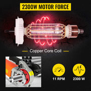 Load image into Gallery viewer, SucceBuy 2300W Electric Pipe Threader Handheld Household Galvanized Iron Pipe Sleeve Machine Industrial Threading Tool w/ 6 Dies