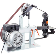 Load image into Gallery viewer, SucceBuy 1.5KW Belt Grinder Machine 2 x 82in Variable/Constant Speed 3 Mode Electric Belt Sander for Tool Polishing Knife Making