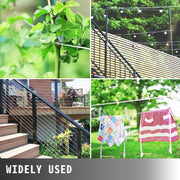 Load image into Gallery viewer, SucceBuy 152M/500Ft Wire Rope 316 Stainless Steel Strong Tension Soft Fishing Lifting Cable 7*7 Clothesline 1.5MM-3.2MM Diameter