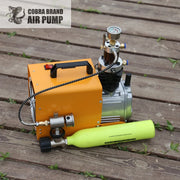 Load image into Gallery viewer, 4500Psi 300Bar 30MPA 220V 110V Pcp Air Compressor Electric High Pressure Pump for Pneumatic PCP Rifle Airgun Scuba Inflator