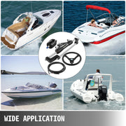 Charger l'image dans la visionneuse de galerie, Amocart Hydraulic Boat Steering Kit 300HP Hydraulic Steering Kit Helm Pump/Cylinder/Wheel 18ft Hose Hydraulic Steering Seal Kit