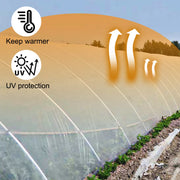 Charger l'image dans la visionneuse de galerie, Amocart Agricultural Greenhouse Film Clear Plastic Farm Crops Vegetable Cover UV Resistant Polyethylene Covering Plants Flowers