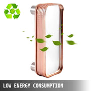 Load image into Gallery viewer, Amocart 30 40 60 Plates Heat Exchanger Wort Chiller Stainless Steel Homebrew Brewing Beer Cooler Counter Chiller Water Heating