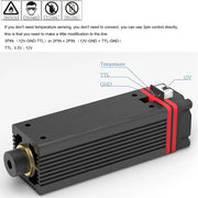 Bild in Galerie-Viewer laden, 20W 455nm Laser Engraving Module Adjustable Focus NEJE Silent Cooling Air Assist for Wood Glass Stone Plywood Cutting Engraving