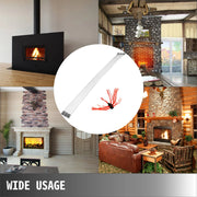 Load image into Gallery viewer, SucceBuy Chimney Sweep Kit 39in Nylon Chimney Rods and Brush Head Electric Drill Drive Sweeping Cleaning Tool for Fireplace