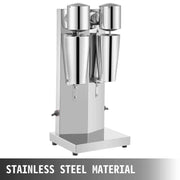 Load image into Gallery viewer, SucceBuy Milk Shake Machine 800ML Commercial Auto Double Cups Milkshaker Stainless Steel Shaking Maker Bubble Boba Drink Mixer