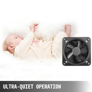 Load image into Gallery viewer, SucceBuy Commercial Industrial Ventilation Extractor Exhaust Fan 10" 12" Air Blower High Speed Low Noise for Workshop Warehouse - AMOCART