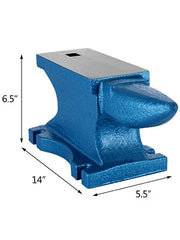 Load image into Gallery viewer, SucceBuy 10-45KG Anvil Blacksmith Forged Metal Work Jewelry Metalsmiths Metal Riveting Flattening Forging Forming Bench Tools - AMOCART