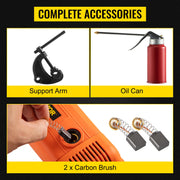 Load image into Gallery viewer, SucceBuy 2300W Electric Pipe Threader Handheld Household Galvanized Iron Pipe Sleeve Machine Industrial Threading Tool w/ 6 Dies