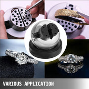 Load image into Gallery viewer, SucceBuy 10Kg Full Set 5in Engraving Vise Standard Block Ball Inlaid Diamonds Jewelry Adjustable Setting Tool 34Pcs Attachments
