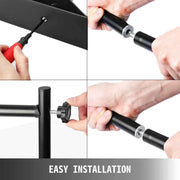 Load image into Gallery viewer, SucceBuy 3x2.4M Backdrop Background Stand Adjustable Telescopic Backdrop Banner Stand for Photocall Video Wedding Event Party