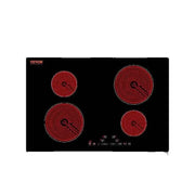 Bild in Galerie-Viewer laden, Amocart 2/4/5 Burners Built-in Induction Stove Top 12/24/30in Ceramic Glass Electric Cooktop For Household Commercial Cooking