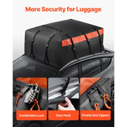 Load image into Gallery viewer, Amocart Car Rooftop Cargo Carrier Bag 20/23 Cubic Feet Roof Cargo Carrier 840D PVC Waterproof Car Roof Luggage Bag for Vehicle