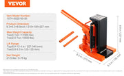 Load image into Gallery viewer, Hydraulic Toe Jack 2.5 Ton On Toe Toe Jack Lift 5T On Top Lift Capacity Machine Jack 0.8-5.3 in Toe Height 8.9-13.4 Top