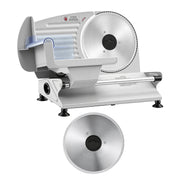 Charger l'image dans la visionneuse de galerie, Amocart 200W Meat Slicer 7.5" Electric Deli Slicer with 2 SUS420 Blades & 0-0.6" Adjustable Thickness for Frozen Meat Ham Steak