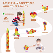Load image into Gallery viewer, Amocart 180PCS Magnetic Building Blocks Construction Children Magnet Tiles Montessori Educational Toys for Kids Birthday Gifts