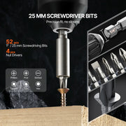 Bild in Galerie-Viewer laden, Amocart 70/100/101/246/318 PCs Drill Bit Set Screwdriver Bit Set Suitable Drilling and Screw Driving Drill Combo Bit Sets
