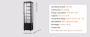 Charger l'image dans la visionneuse de galerie, Amocart 3.5/4.2/5/9.8 cft Refrigerated Display Case Large Commercial Pastry Display Refrigerator with LED Lighting for Bakery
