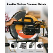 Load image into Gallery viewer, Amocart Circular Saw Blade Fine Finish Aluminum Cutting Blade for Circular Saw with Noise-Reducing Heat Vents for Cutting Steel