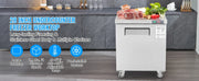 Load image into Gallery viewer, Amocart Commercial Frozen Refrigerator Sandwich Salad Prep Table 7.4Cu.Ft Food Prep Frost Free Refrigerator for Restaurant