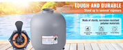 Bild in Galerie-Viewer laden, Above & Inground Pool Sand Filter, SucceBuy 16 to 24 Inch High GPM Cleaning System