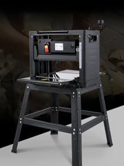 Charger l'image dans la visionneuse de galerie, Amocart Electric Planer 12.5/13 inch Thicknesser Wood Planer With Stand & Dust Exhaust 1800W 8000RPM for Woodworking Power Tool