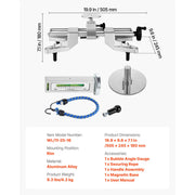Bild in Galerie-Viewer laden, Amocart Wheel Alignment Tool Heavy Duty Toe & Camber Alignment Plates with Digital Angle Finder for Home Use Fits Car Truck SUV