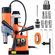 Charger l'image dans la visionneuse de galerie, Amocart 1300W/1400W Magnetic Drill Press 2" Electric Drilling Machine 1-Second Quick Release Power Drill