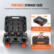 Load image into Gallery viewer, Amocart Spindle Nut Socket Tool Kit 1/2 inch Drive 6 Piece Axle Hub Nut Socket Set Vehicles Axle Spindle Nut Retainers Remover