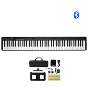 Load image into Gallery viewer, SucceBuy 88 Key Folding Keyboard Piano Bluetooth, MIDI Portable Electronic Digital Foldable Piano Rechargeable for Beginners Use