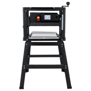 Charger l'image dans la visionneuse de galerie, Amocart Electric Planer 12.5/13 inch Thicknesser Wood Planer With Stand & Dust Exhaust 1800W 8000RPM for Woodworking Power Tool