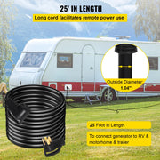 Load image into Gallery viewer, Amocart 25FT 36FT 50FT 50Amp RV Extension Cord N14-50 Plug Copper Wire Power Supply Cable for Trailer Motorhome Camper Use