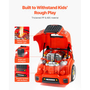 Load image into Gallery viewer, SucceBuy 60 Pcs Kids Mechanic Car Repair Set with Removable Parts & Horn Workshop Set Engine Toy for Toddler Children Gift