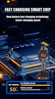 Bild in Galerie-Viewer laden, Cordless Hand Held Hydraulic Pliers 16KN Electric Hydraulic Wire Crimper with LED Light & Molds Terminal Crimping Tool