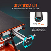 Load image into Gallery viewer, SucceBuy 1100 LBS Motorcycle Lift Motorcycle Scissor Lift Jack with Wide Deck & Safety Pin Steel Scissor Jack Fit for Motorcycle